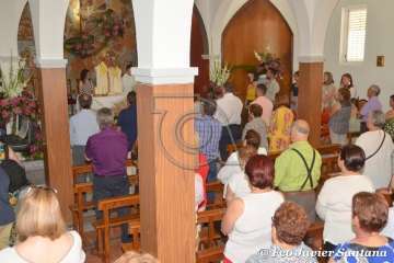 La Breña procesiona a sus patronos con la polémica de la gala Drag Queen aún latente (Foto Francisco Javier Santana)